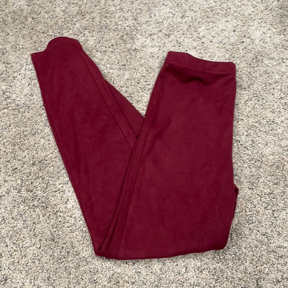 SHEIN velvet leggings